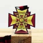 Медаль металлическая БОЕВОЙ МЕДИК Размер 65x65мм 1706M23