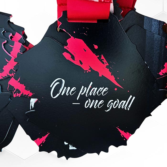 Медаль CFX GAMES металева 10x10см АРТПРИЗ 1067M3