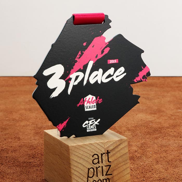 Медаль CFX GAMES металева 10x10см АРТПРИЗ 1067M3