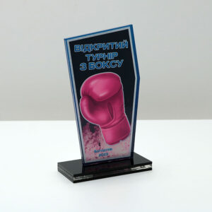 Приз для нагородження ВІДКРИТИЙ ТУРНІР З БОКСУ 10x17см АРТПРИЗ 2622N3
