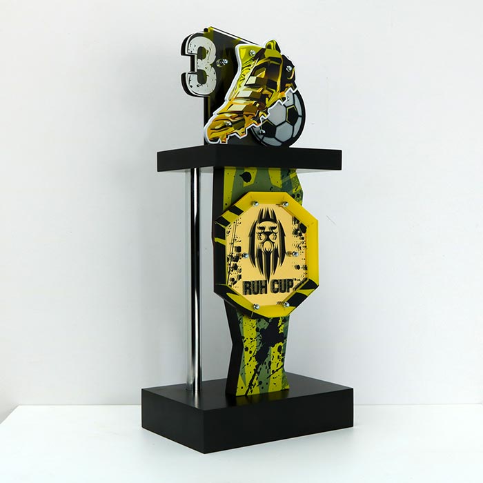 Кубок футбольний RUH CUP 2023 22x60см АРТПРИЗ 2631K3