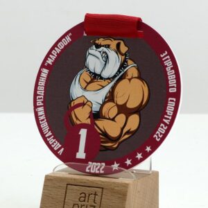 Медаль металева з Гірьового Спорту D70мм АРТПРИЗ 3573M3