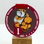 Медаль металева з Гірьового Спорту D70мм АРТПРИЗ 3573M3