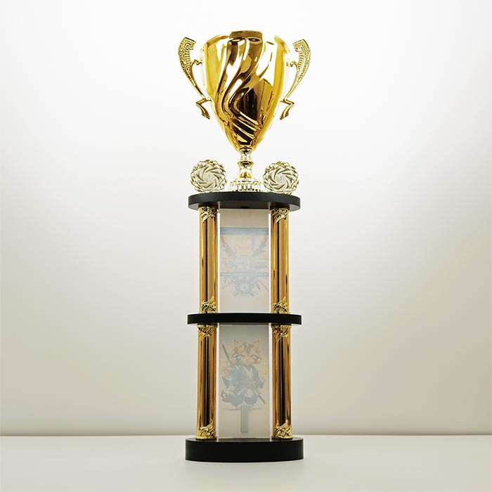 Кубок багатоярусний великий 30x83см АРТПРИЗ 2857K3