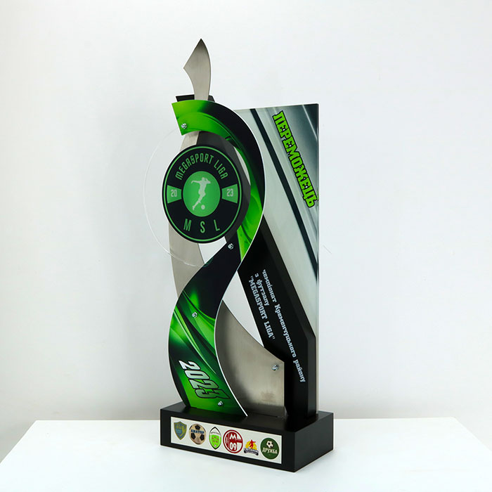 Кубок для Футзалу MEGASPORT LIGA 22x45см АРТПРИЗ 3785K3