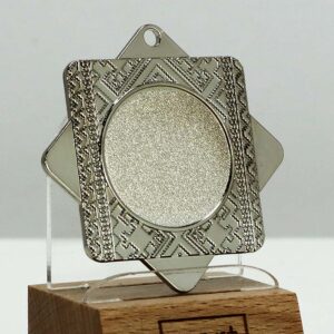 Медаль MA5014 Срібло, метал, розмір 50мм Жетон 25мм універсальна