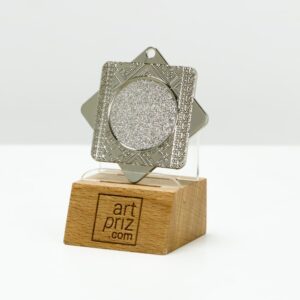 Медаль MA5014 Срібло, метал, розмір 50мм Жетон 25мм універсальна