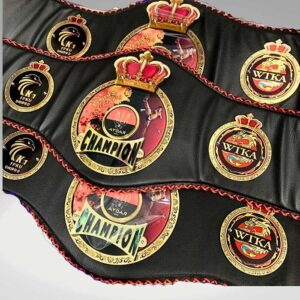 Пояс нагородний Кікбоксинг WTKA 127x25см АРТПРИЗ 3015P3