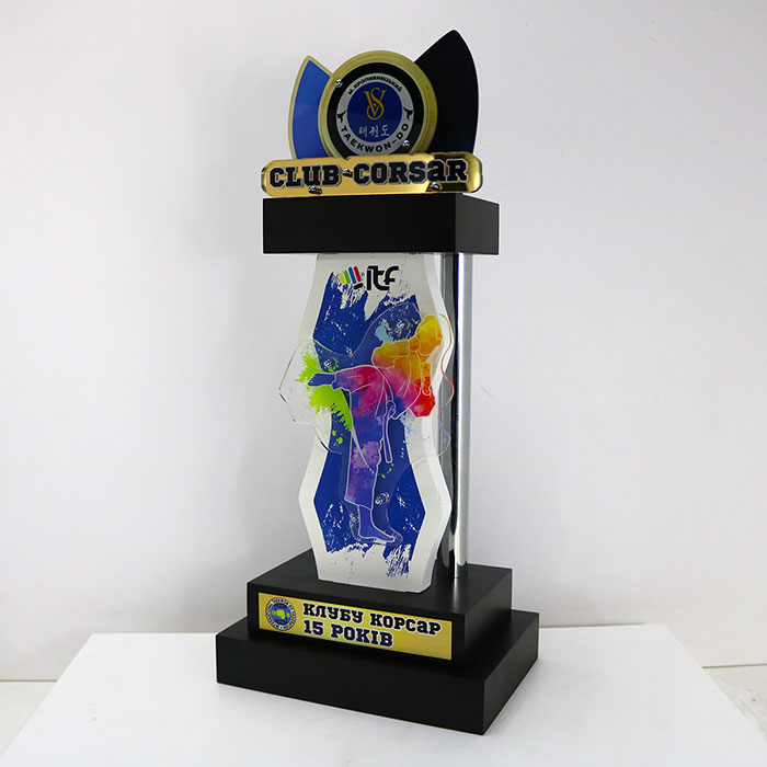 Кубок з ТАЕКВОН-ДО клуб KORSAR 22Х50СМ АРТПРИЗ 4232N3