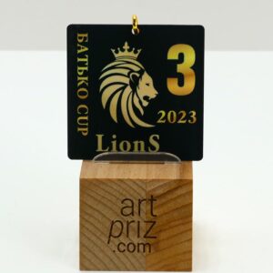 Медаль з Футболу LionS БАТЬКО CUP 6x6см АРТПРИЗ 3144M3