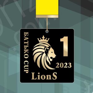 Медаль з Футболу LionS БАТЬКО CUP 6x6см АРТПРИЗ 3144M3