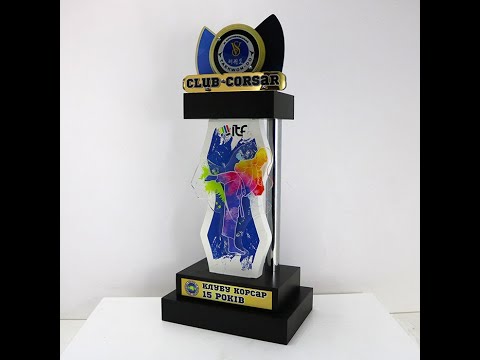 Кубок з ТАЕКВОН-ДО клуб KORSAR 22Х50СМ АРТПРИЗ 4232N3