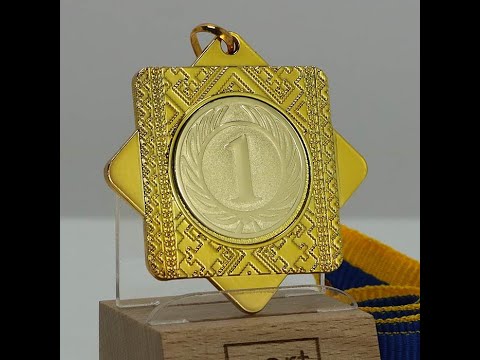 Медаль MA5014B Бронза, метал, розмір 50мм Жетон 25мм універсальна