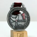 Медаль індівідуальна з металу СЕРЦЕВІР Розмір 70Х80 мм 4365MS3