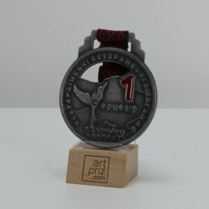 Медаль індівідуальна з металу СЕРЦЕВІР Розмір 70Х80 мм 4365MS3