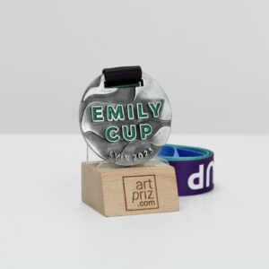 Медаль металева лита EMILY CUP 50мм 4540ML23