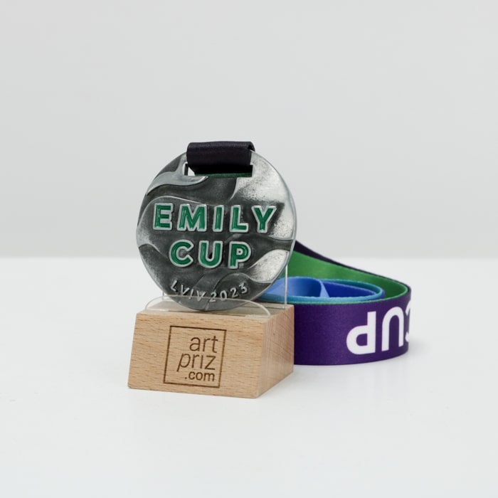 Медаль металева лита EMILY CUP 50мм 4540ML23