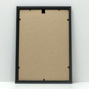 Рамка для дипломів грамот подяк фотографій колір чорний з жовто-блакитним 21х30см А4 PGBA4