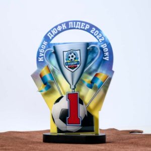 Кубок нагородний ЛІДЕР Перше місце Висота 25см KAF1M25