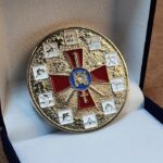 Медаль металева ЗА ВАГОМИЙ ВНЕСОК D60мм 1008M2