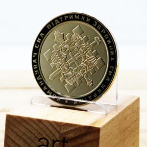 Коїн КОМАНДУВАЧ СИЛ ПІДТРИМКИ ЗСУ D45мм 396K23