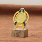 Медаль MA5012 Золото, метал, розмір 70х60мм Жетон 25мм