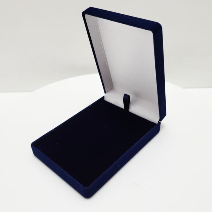 Футляр для нагороди оксамитовий 90X124X33MM  Синій 320 BLU