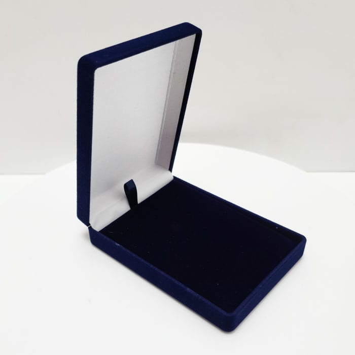 Футляр для нагороди оксамитовий 90X124X33MM  Синій 320 BLU