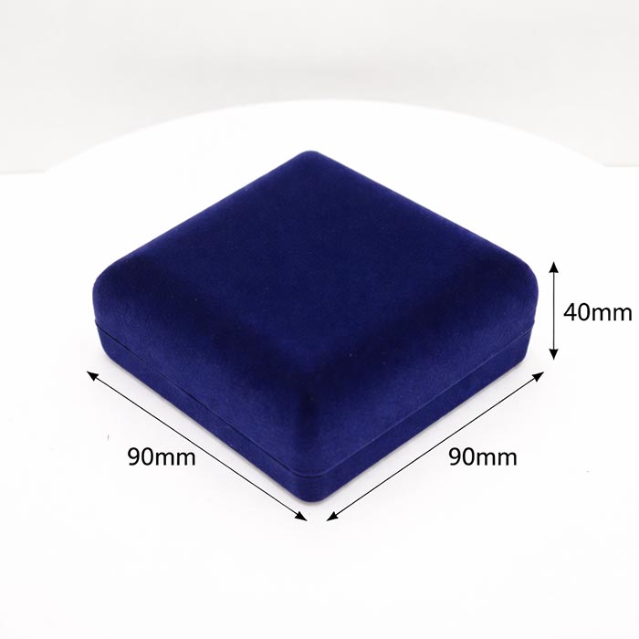 Футляр для нагороди оксамитовий 90X90X40MM Синій 315 BLU