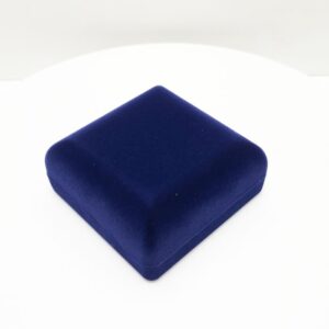 Футляр для нагороди оксамитовий 90X90X40MM  Синій 315 BLU