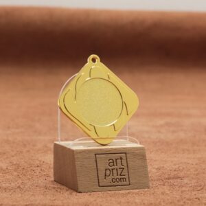 Медаль MA1549 Золото, металл, диаметр 45мм, місце під жетон 25мм