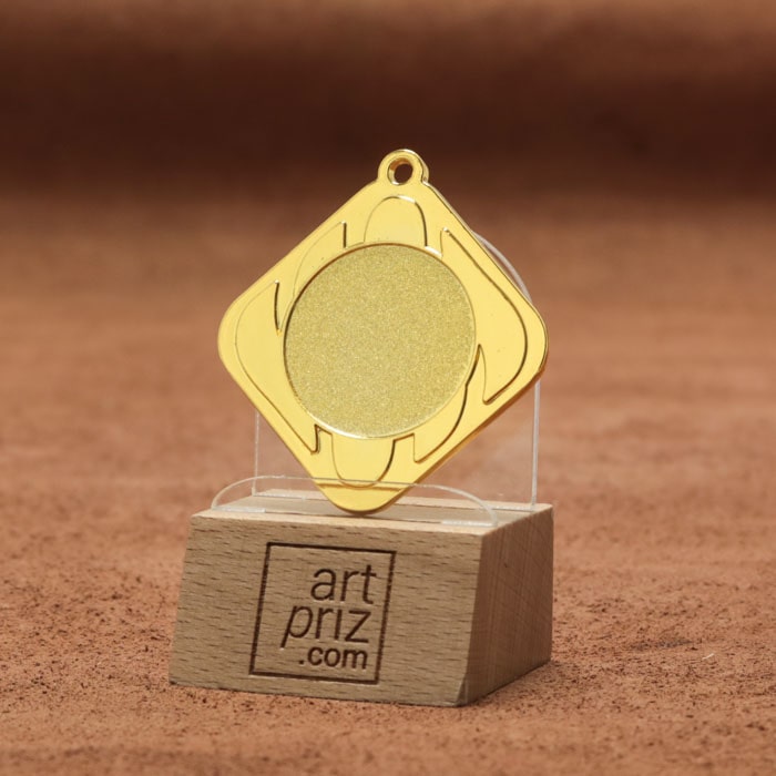 Медаль MA1549 Золото, металл, диаметр 45мм, місце під жетон 25мм