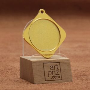 Медаль MA1549 Золото, металл, диаметр 45мм, місце під жетон 25мм