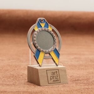 Медаль MA5012 Бронза, метал, розмір 70х60мм Жетон 25мм