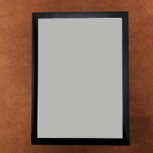 Самоклеюча магнітна інформаційна рамка A4, Чорна матова (HD) RMA4B