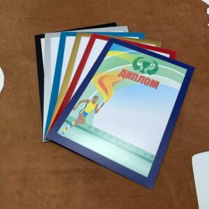 Самоклеюча магнітна інформаційна рамка A4, Срібло, RMA4S2