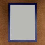 Самоклеюча магнітна інформаційна рамка A4, Синій матовий, RMA4SM