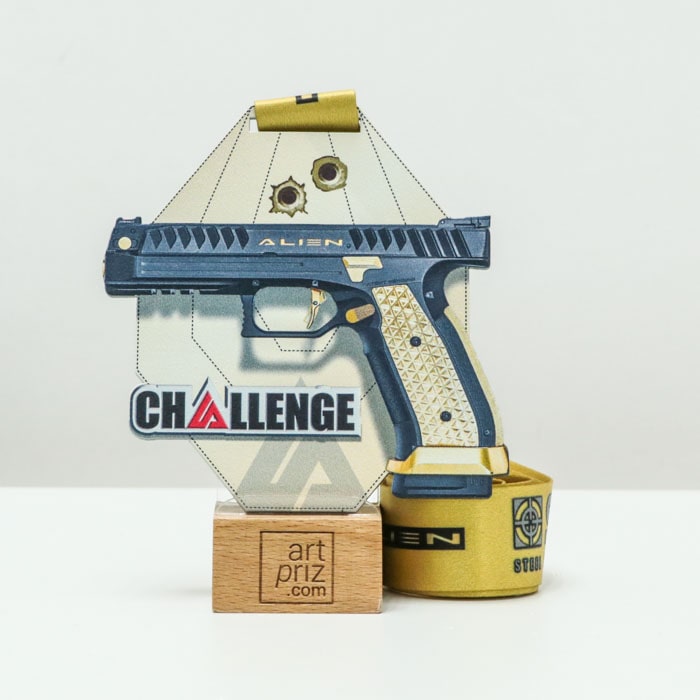 Медаль металлическая ARGUMENT Размер100x107мм 5249MS3