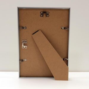 Фоторамка з алюмінію матова срібна 21х30 (А4) Для фото, дипломів, сертифікатів, грамот RABSА4