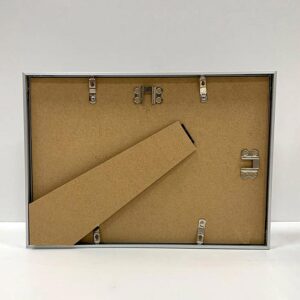 Фоторамка з алюмінію матова срібна 21х30 (А4) Для фото, дипломів, сертифікатів, грамот RABSА4