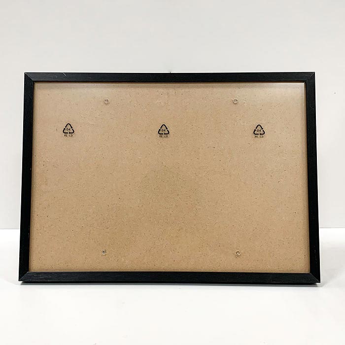 Фоторамка з алюмінію чорна 21х30 (А4) Для фото, дипломів, сертифікатів, грамот RABА4