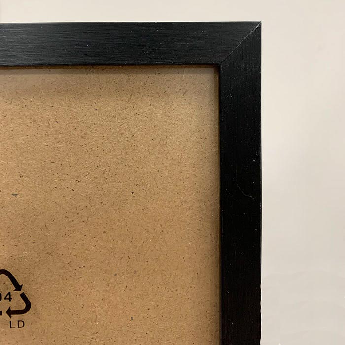 Фоторамка з алюмінію чорна 21х30 (А4) Для фото, дипломів, сертифікатів, грамот RABА4