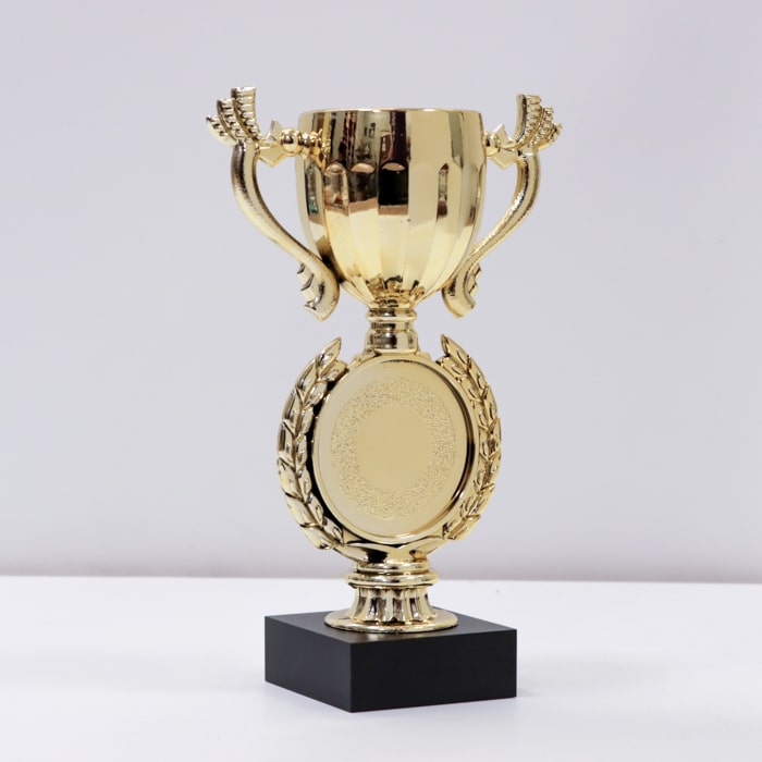 Статуетка-Кубок МАІЗ H180мм, Жетон 50мм, колір Золото, 24M18