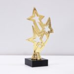 Статуетка ЗІРКИ універсальна нагорода h185мм, колір золото, 24Z18