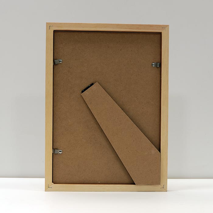 Фоторамка з дерева Коричнева 21х30 (А4) Для фото, дипломів, сертифікатів, грамот RWBRА4