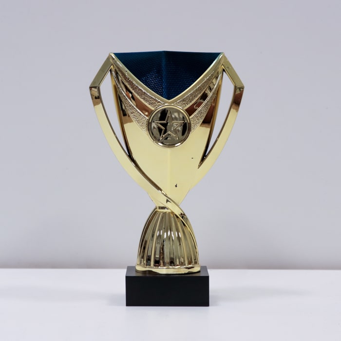 Кубок МАКАО H170мм Жетон 25мм, колір Золото, 24M17