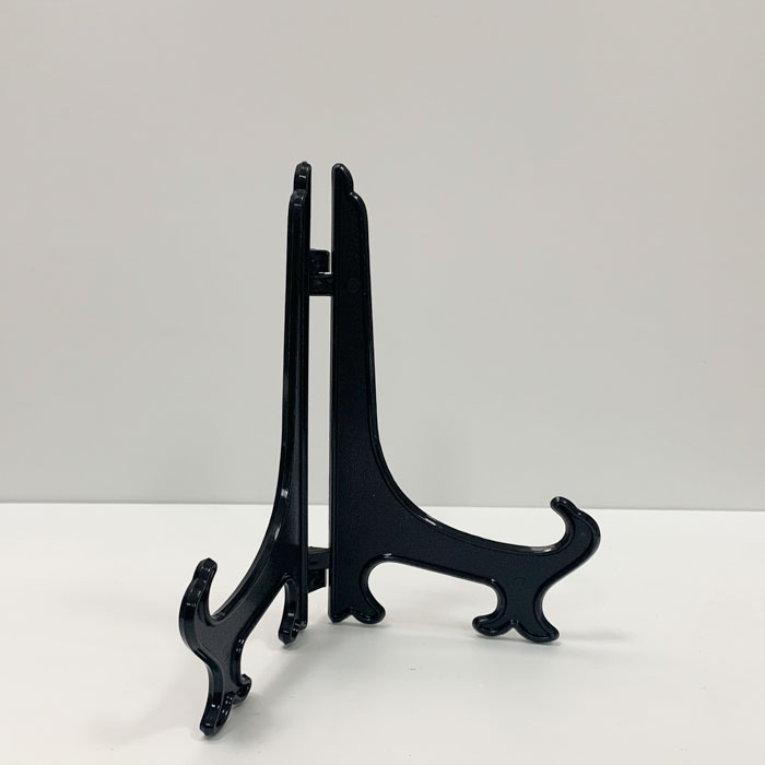 Підставка для дипломів, тарілок, фоторамок, плакеток та подяк Н17,5 см, Чорна, PD17B