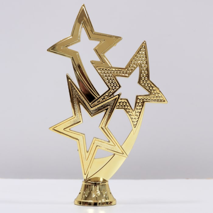 Фігурка ЗІРКИ універсальна нагорода, тримач на кубок, h16см