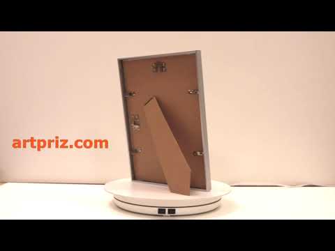 Фоторамка з алюмінію матова срібна 21х30 (А4) Для фото, дипломів, сертифікатів, грамот RABSА4