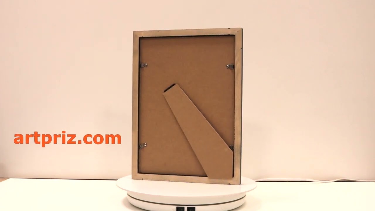 Фоторамка з дерева Чорна 21х30 (А4) Для фото, дипломів, сертифікатів, грамот РWBА4